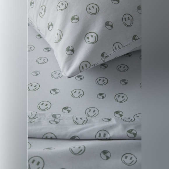 UO Urban Outfitters Gray Pattern Twin XL Sheet Set NWT - Picture 3 of 4